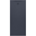 Receveur de douche LAUFEN PRO rectangulaire, bonde côté court 1700 x 800 x 46 mm anthracite LAUFEN