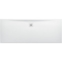 Receveur de douche rectangulaire LAUFEN PRO, bonde côté long 1800 x 700 x 33 mm blanc mat LAUFEN