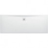 Receveur de douche rectangulaire LAUFEN PRO, bonde côté long 1800 x 700 x 33 mm blanc mat LAUFEN