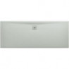 Receveur de douche LAUFEN PRO, rectangulaire, écoulement sur le côté long 1800 x 700 x 33 mm, gris clair LAUFEN