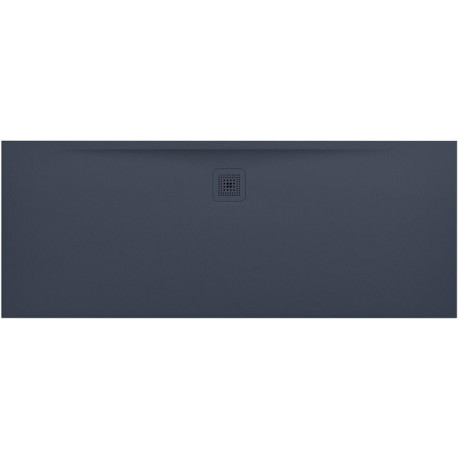 Receveur de douche LAUFEN PRO rectangulaire, bonde côté long 1800 x 700 x 33 mm anthracite LAUFEN