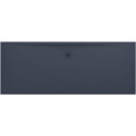 Receveur de douche LAUFEN PRO rectangulaire, bonde côté long 1800 x 700 x 33 mm anthracite LAUFEN