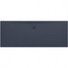 Receveur de douche LAUFEN PRO rectangulaire, bonde côté long 1800 x 700 x 33 mm anthracite LAUFEN