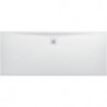 Receveur de douche rectangulaire LAUFEN PRO, écoulement latéral long 1800 x 75 x 33 mm LAUFEN blanc mat