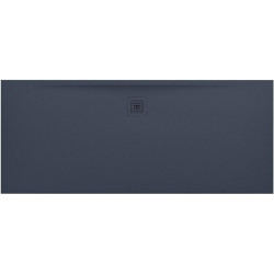 Receveur de douche LAUFEN PRO, rectangulaire, bonde côté long 1800 x 75 x 33 mm anthracite LAUFEN