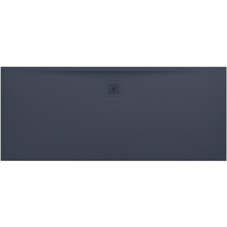 Receveur de douche LAUFEN PRO, rectangulaire, bonde côté long 1800 x 75 x 33 mm anthracite LAUFEN