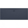Receveur de douche LAUFEN PRO, rectangulaire, bonde côté long 1800 x 75 x 33 mm anthracite LAUFEN