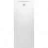 Receveur de douche LAUFEN PRO rectangulaire, bonde côté court 1800 x 750 x 46 mm blanc mat LAUFEN