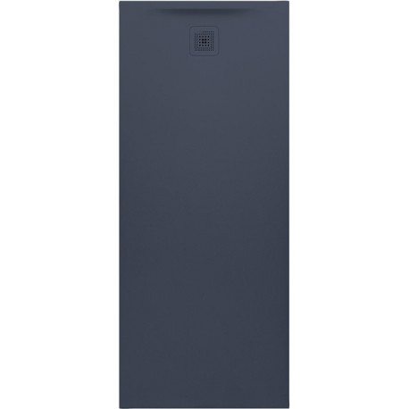 Receveur de douche LAUFEN PRO rectangulaire, bonde côté court 1800 x 750 x 46 mm anthracite LAUFEN