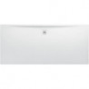 Receveur de douche LAUFEN PRO, rectangulaire, écoulement latéral long 2000 x 900 x 36 mm LAUFEN blanc mat