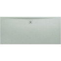 Receveur de douche LAUFEN PRO, rectangulaire, écoulement sur le côté long 2000 x 900 x 36 mm, gris clair LAUFEN