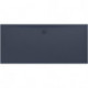 Receveur de douche LAUFEN PRO rectangulaire, bonde côté long 2000 x 900 x 36 mm anthracite LAUFEN