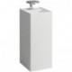 Lavabo KARTELL 375 x 435 x 900 mm, sur pied sans trop-plein, 1 trou pour robinetterie, blanc mat LAUFEN