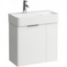 Meuble sous-vasque VAL 520 x 585 x 290 mm blanc perle LAUFEN