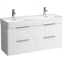 Meuble sous-vasque VAL 520 x 1180 x 390 mm blanc perle LAUFEN
