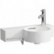 Porte-serviettes VAL chrome, surface de suspension 175 mm LAUFEN