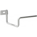 Porte-serviettes VAL chrome, surface de suspension 175 mm LAUFEN