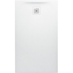 Receveur de douche LAUFEN PRO rectangulaire, bonde côté court 1200 x 700 x 38 mm anthracite LAUFEN