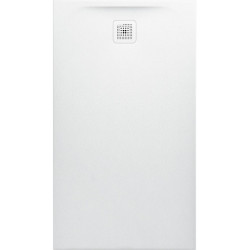 Receveur de douche LAUFEN PRO rectangulaire, bonde côté court 1400 x 800 x 38 mm anthracite LAUFEN