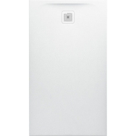 Receveur de douche LAUFEN PRO rectangulaire, bonde côté court 1400 x 800 x 38 mm anthracite LAUFEN