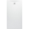 Receveur de douche LAUFEN PRO rectangulaire, écoulement sur le petit côté 1500 x 800 x 42 mm blanc mat LAUFEN