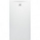 Receveur de douche LAUFEN PRO rectangulaire, écoulement sur le petit côté 1500 x 800 x 42 mm, gris clair LAUFEN