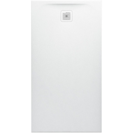 Receveur de douche LAUFEN PRO rectangulaire, écoulement sur le petit côté 1500 x 800 x 42 mm, gris clair LAUFEN