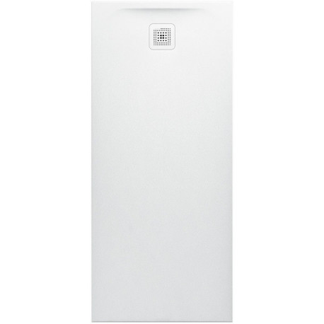 Receveur de douche LAUFEN PRO rectangulaire, bonde côté court 1600 x 700 x 42 mm anthracite LAUFEN
