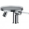 Mitigeur bidet KARTELL avec disque décoratif LAUFEN chromé transparent