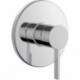 Set de finition KARTELL pour mitigeur de douche à encastrer, SimiBox chrome LAUFEN