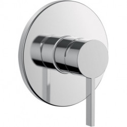 Set de finition KARTELL pour mitigeur de douche à encastrer, SimiBox chrome LAUFEN