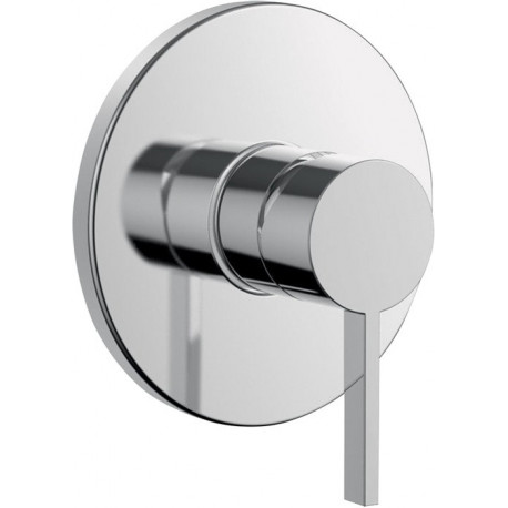 Set de finition KARTELL pour mitigeur de douche à encastrer, SimiBox chrome LAUFEN