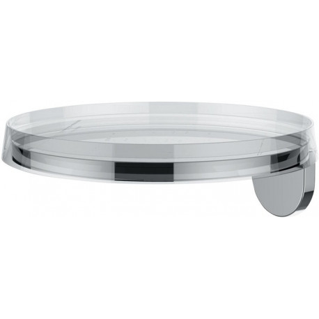 Etagère murale KARTELL 185 x 185 mm disque décoratif incolore LAUFEN