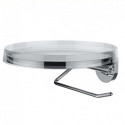 Porte papier toilette KARTELL 185 x 185 mm disque décoratif incolore LAUFEN