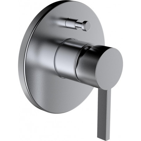 Set de finition KARTELL pour mitigeur de bain à encastrer, SimiBox PVD inox LAUFEN