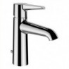 Mitigeur lavabo VAL, saillie 110 mm avec bonde chromée LAUFEN