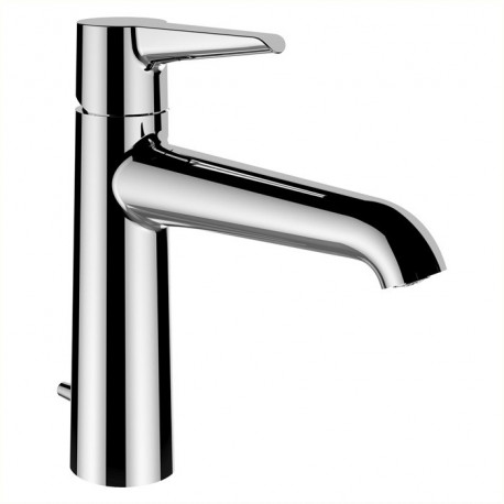 Mitigeur lavabo VAL, saillie 140 mm, avec robinet de vidange chromé LAUFEN