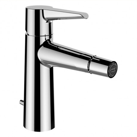 Mitigeur bidet VAL, saillie 121 mm, avec robinet de vidange chromé LAUFEN