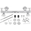 Jeu de charnières pour abattant WC Calla chrome IDEAL STANDARD