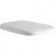 Abattant WC VENTUNO avec couvercle, charnières en acier inoxydable fermeture amortie blanc IDEAL STANDARD