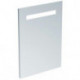Miroir avec éclairage 500 x 26 x 700 mm, 30 W IDEAL STANDARD