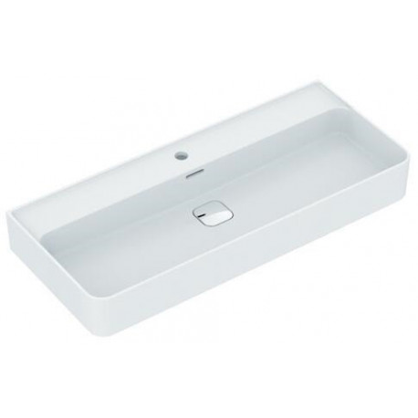 Lavabo STRADA II 1 trou robinetterie 1000 x 430 x 170 mm blanc IDEAL STANDARD
