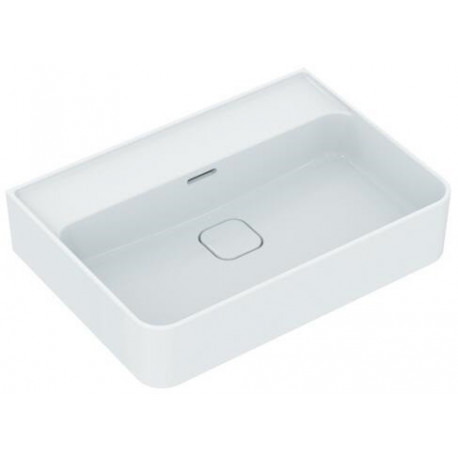 Lavabo STRADA II sans trou pour robinetterie 600 x 430 x 170 mm blanc IDEAL STANDARD