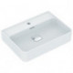Lavabo STRADA II 1 trou robinetterie, dessous sablé 600 x 430 x 170 mm blanc IDEAL STANDARD