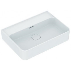 Lavabo STRADA II sans trou pour robinetterie 600 x 430 x 170 mm blanc IDEAL STANDARD