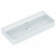 Lavabo STRADA II sans trou pour robinetterie, dessous poncé 1000 x 430 x 170 mm blanc IDEAL STANDARD