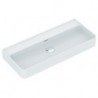 Lavabo STRADA II sans trou pour robinetterie, dessous poncé 1000 x 430 x 170 mm blanc IDEAL STANDARD