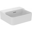 Lave-mains CONCA 400x350x165mm, sablé blanc sans trou pour robinet avec trop-plein IDEAL STANDARD