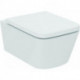 WC suspendu à fond creux BLEND SQUARE 355x540x350mm blanc AquaBlade IDEAL STANDARD