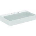 Lavabo CONCA 800x450x165mm blanc avec robinetterie IdealPlus 3, sans trop-plein IDEAL STANDARD
